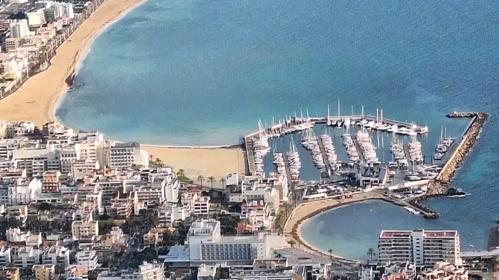 Can Pastilla auf Mallorca mit Küsten- oder Ortslandschaft
