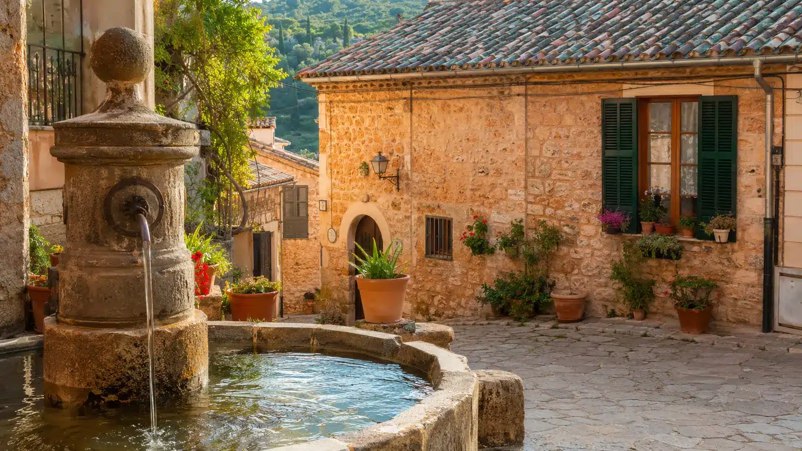 Fornalutx ist eine eigenständige Gemeinde im Nordwesten Mallorcas, eng mit dem Sóller-Tal verbunden. Das Dorf liegt innerhalb der Serra de Tramuntana. auf Mallorca – Strand, Küste und Atmosphäre