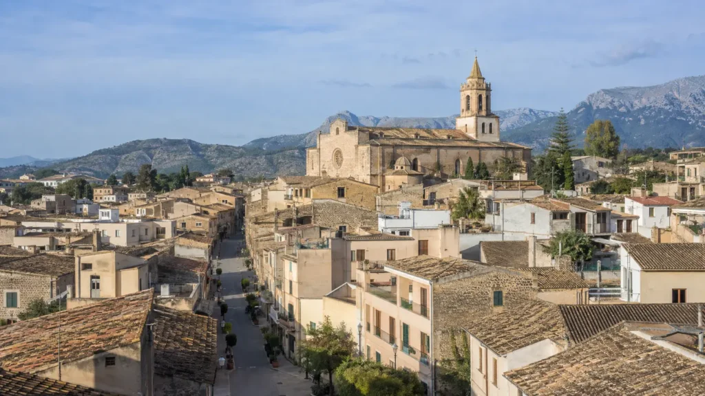 Kirche Santa Maria la Major im Zentrum von Inca auf Mallorca